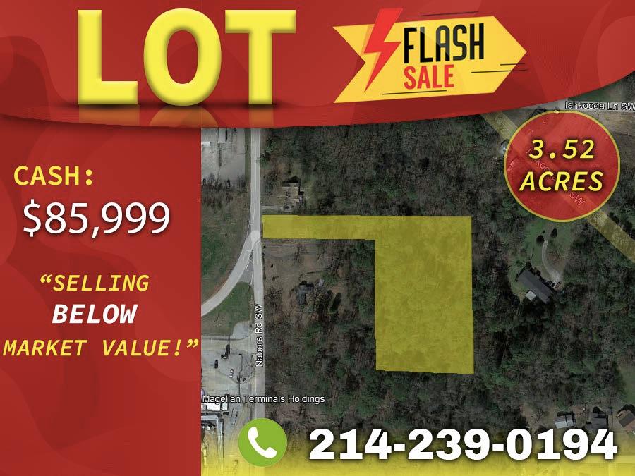 Birmingham, Alabama – 3.52 Acres - Buy Your Land Today!